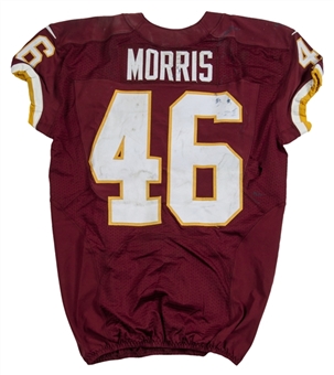 2014 Alfred Morris Game Worn Washington Redskins Road Jersey (Redskins LOA and MeiGray) (9/7/14)